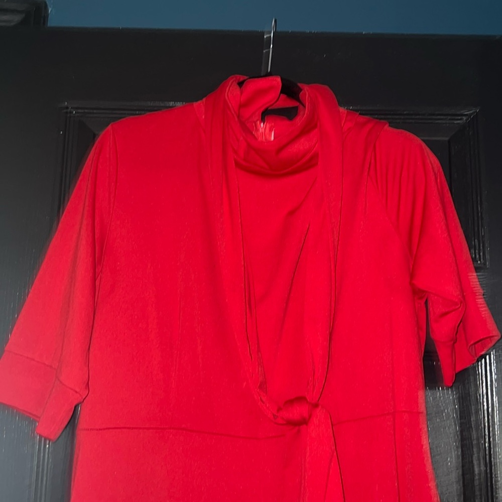 Red jumpsuit